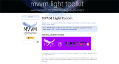 Desktop Screenshot of mvvmlight.com