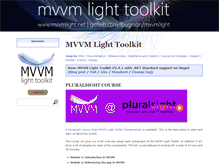 Tablet Screenshot of mvvmlight.com